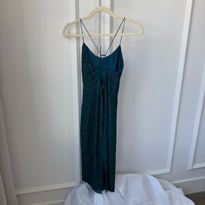 Urban Outfitters Teal Lace Dress